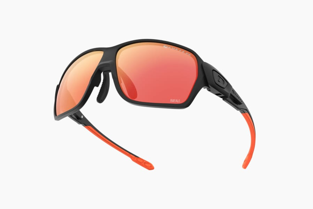 Спортивные очки с диоптриями Demetz M-Suit / Matte Black / Matte Orange V. Grey Photochromic Mirror Orange Cat.1 to 3
