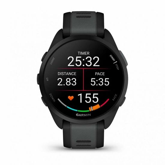 Умные часы Garmin Forerunner 165 Black (010-02863-20)