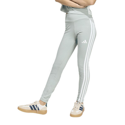 Детские брюки Adidas Girls 3-Stripes — wonder silver/white