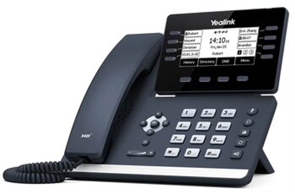 IP-телефон YEALINK SIP-T53, SIP, IP, GigE, USB, без БП