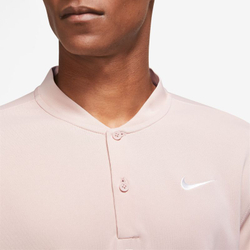 Мужское теннисное поло Nike Court Dri-Fit Blade Solid Polo - Розовый