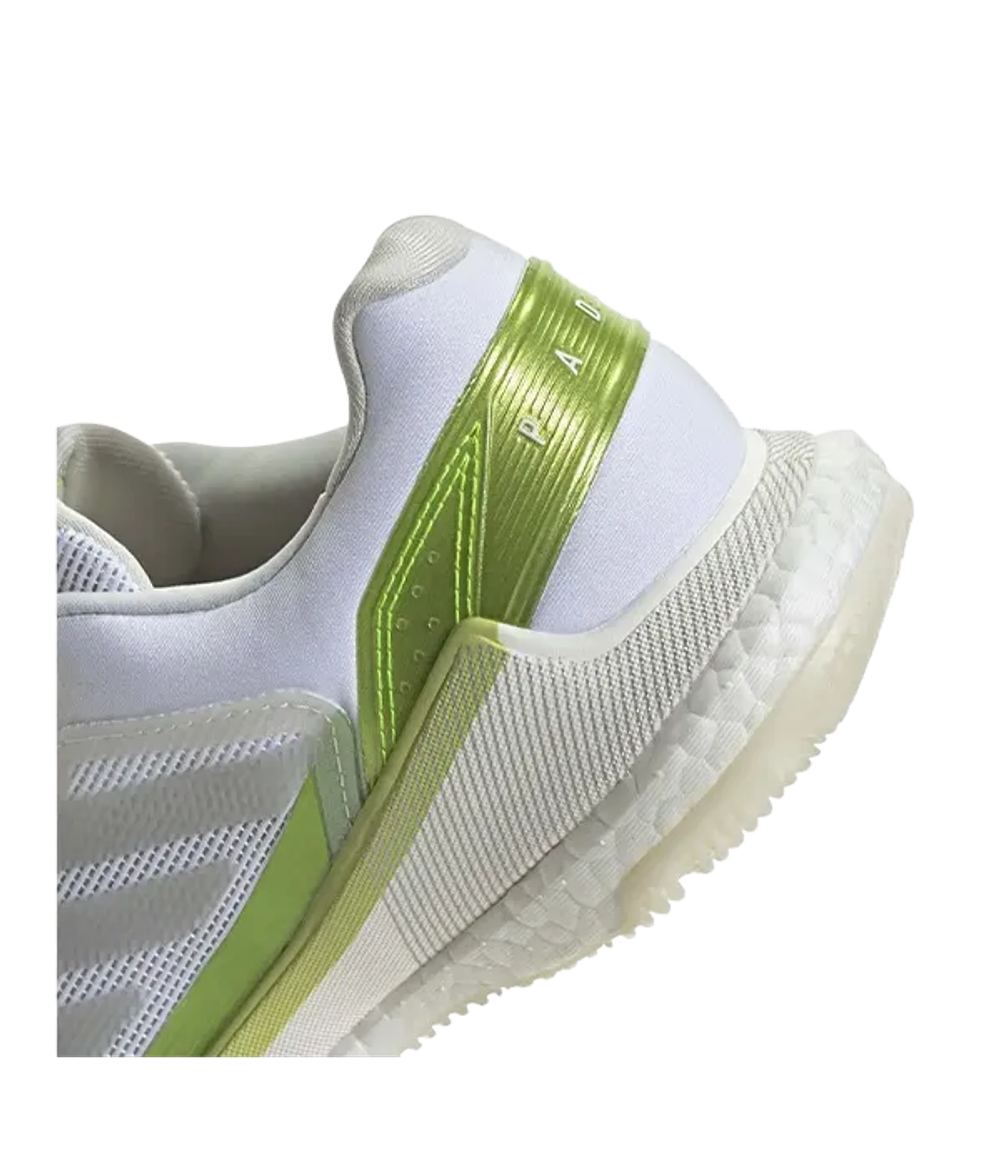 Adidas Crazyquick BOOST Padel M Белые-Зеленые Кроссовки металлик 2025