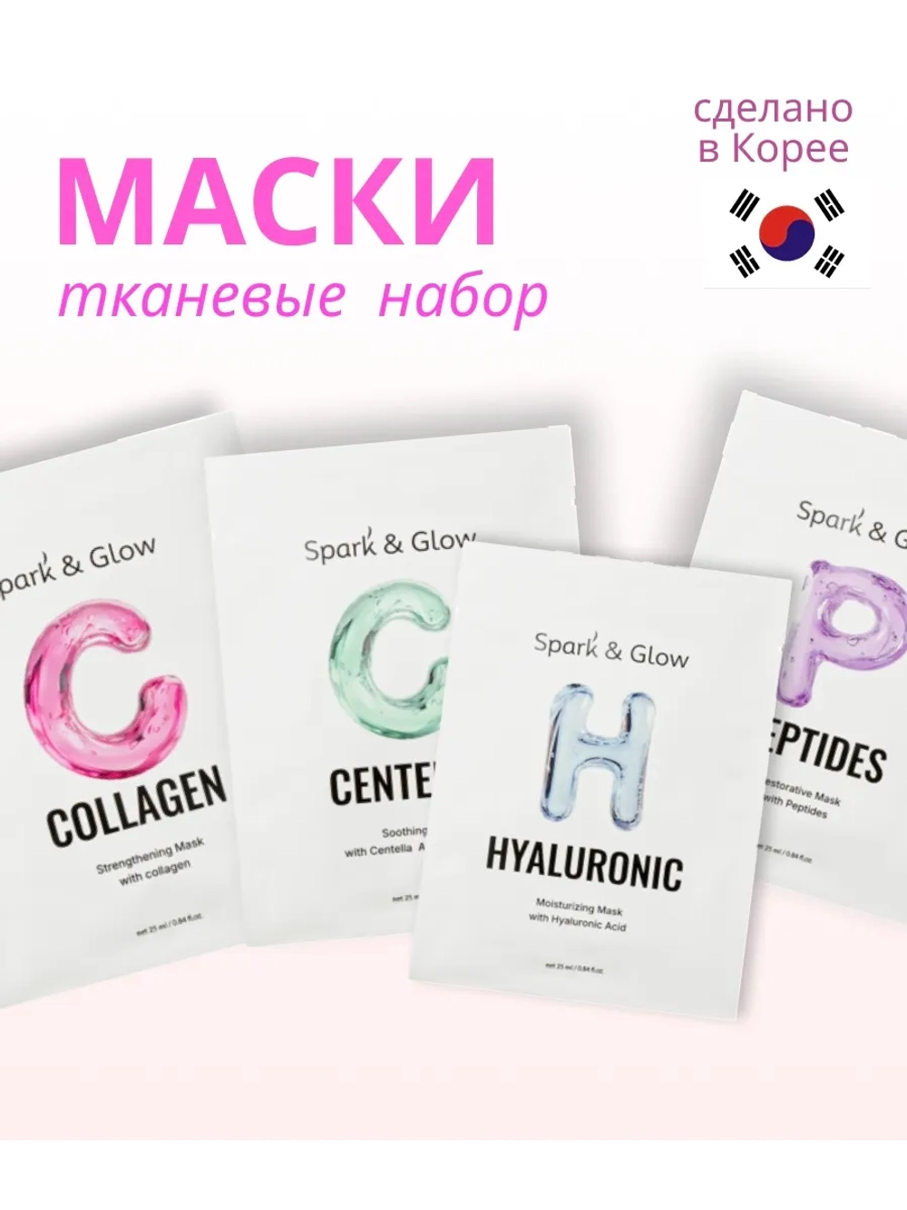 Набор тканевых масок