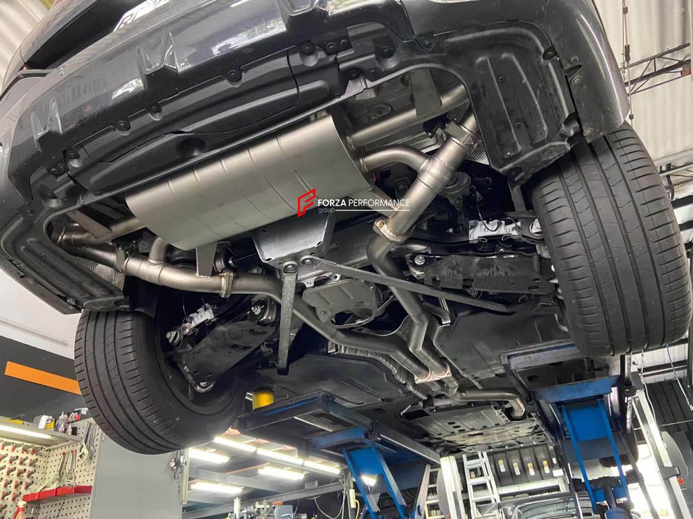 Выхлопная система с заслонками для BMW X6 G06