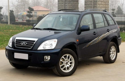 Порог левый Chery Tiggo, Vortex Tingo 2005-2016 (0,8мм)