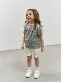 Футболка "Лесной леопард" 0+