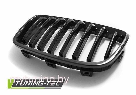 Решетка (ноздри) радиатора GLOSSY BLACK для BMW 1 F20 F21