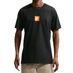 Мужская теннисная футболка Nike Sportswear Just Do It - black/white