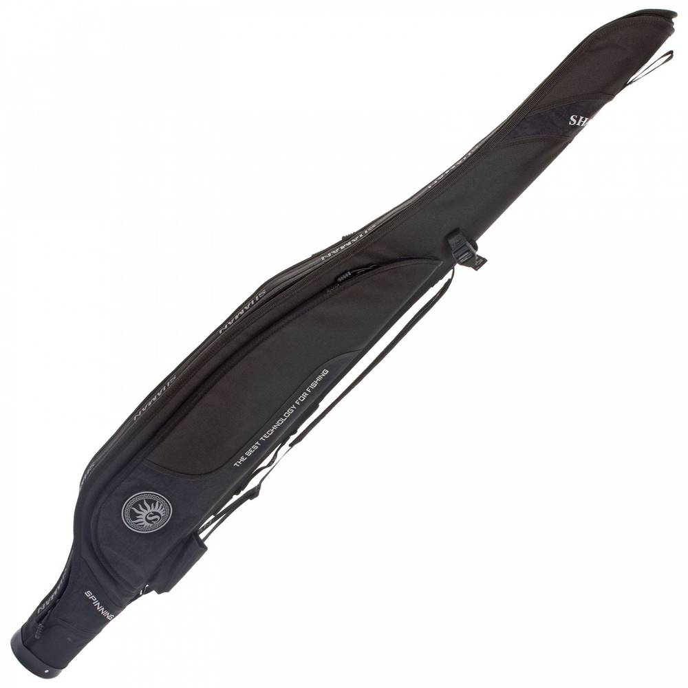Чехол жесткий 3500 spinning, cardura черный/black (серый логотип), ХСН