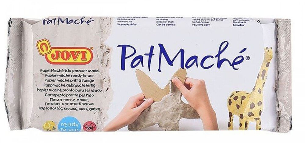 Паста папье-маше JOVI, 170 г, серый, "Patmache", 382