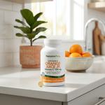 NaturesPlus, Chewable Orange Juice Jr®, витамин C, натуральный апельсин, 180 таблеток