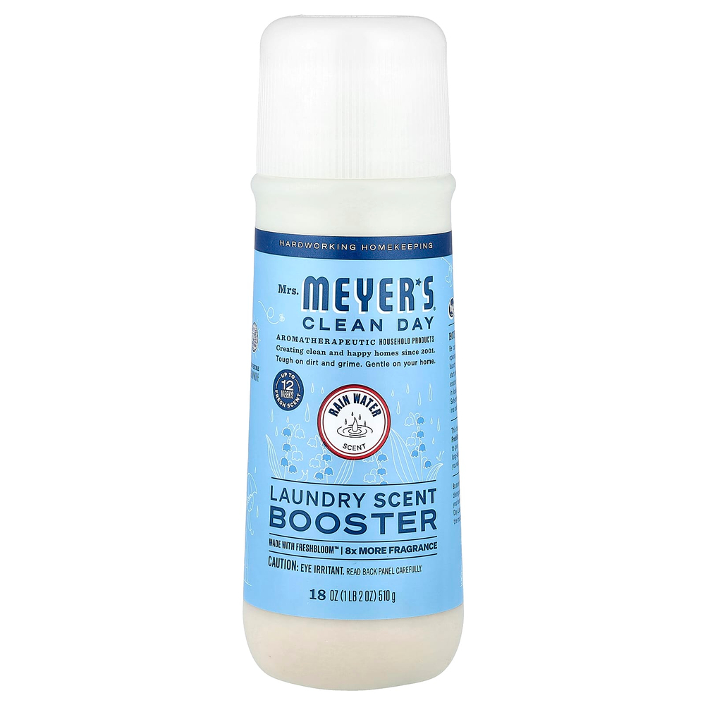 Mrs. Meyers Clean Day, Усилитель аромата для стирки, дождевая вода, 510 г (18 унций)
