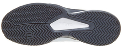 Мужские кроссовки теннисные Wilson Rush Comp LTR - white/white/ebony