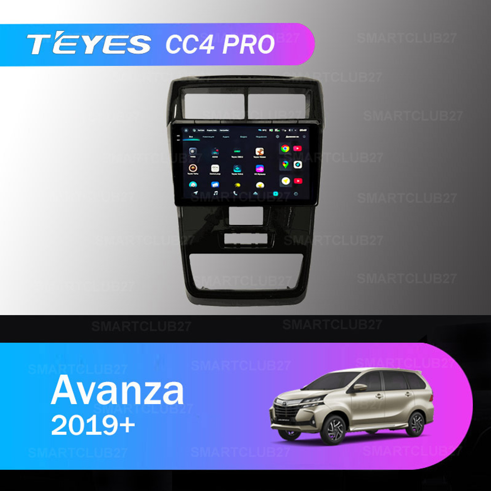 Teyes CC4 Pro 9" для Toyota Avanza 2019+