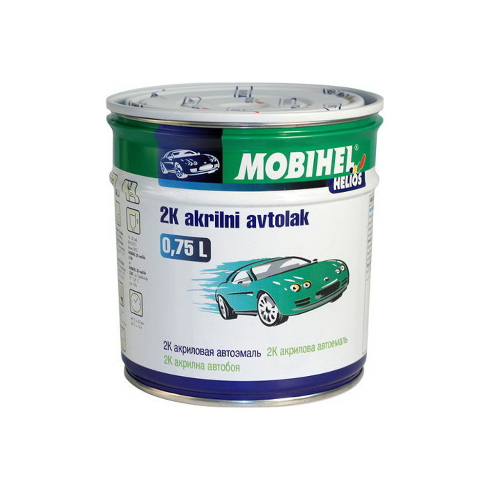 Mobihel  Автоэмаль Светло-зеленая (акрил) 0,75л