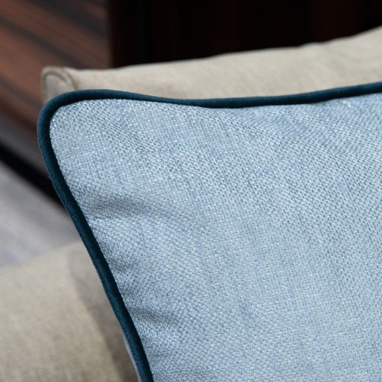 Подушка декоративная TELAS, MOD INTERIORS цвет голубой
