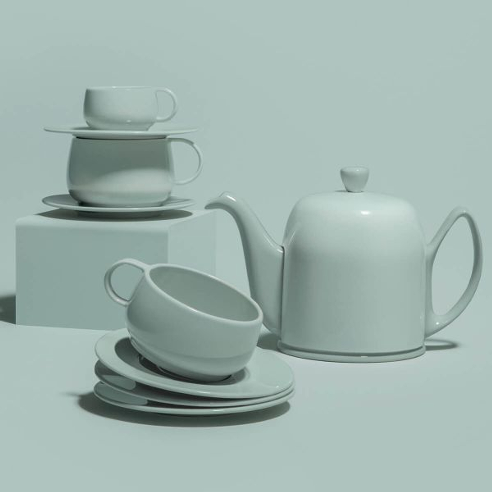 Чайник заварочный на 4 чашки 700мл Guy Degrenne Salam Almond Green Monochrome миндально-зеленый