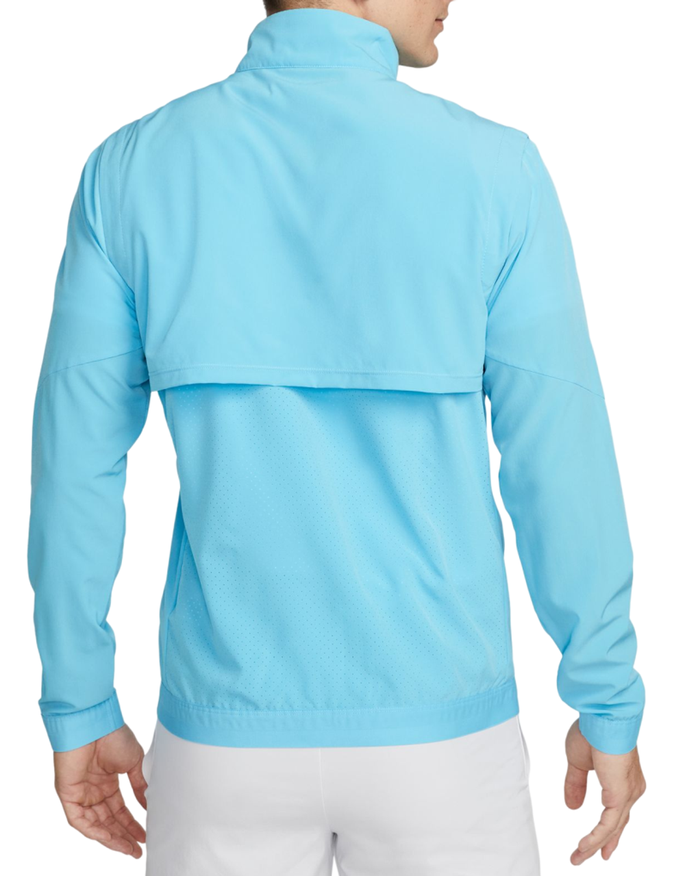 Мужская кофта теннисная Nike Court Dri-Fit Rafa Tennis Jacket - baltic blue/white
