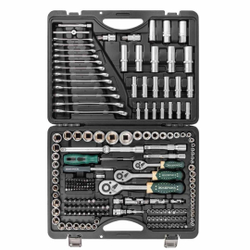 Набор инструментов 218пр. 1/4'',3/8'',1/2''(6гр.)(4-32мм) RockForce RF-42182-5