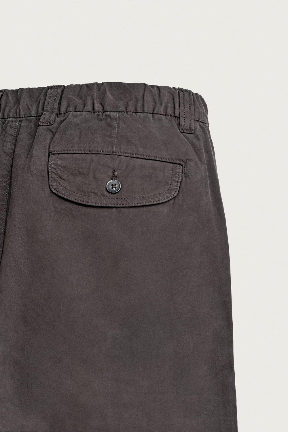 ZARA БРЮКИ ЧИНОС RELAXED FIT СО СКЛАДКАМИ, ТЕМНО-КОРИЧНЕВЫЙ