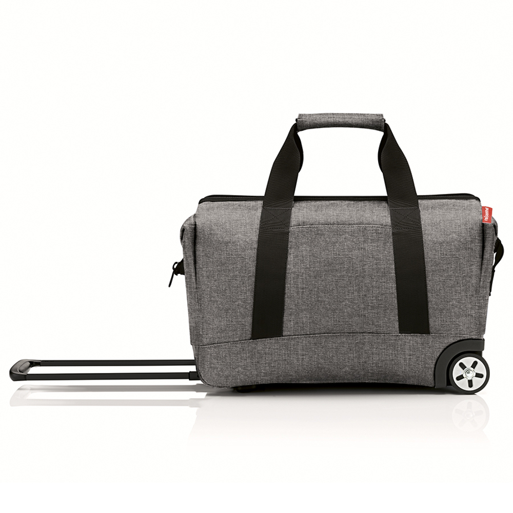 Сумка на колесиках allrounder trolley twist silver