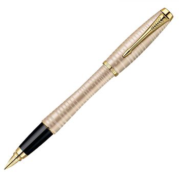 Ручка перьевая Parker Urban Premium Vacumatic F206 Golden Pearl (1906852) (F)