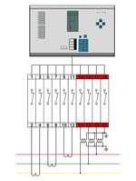 1029249 - BTFE 6-3/12 3U - Контрольная колодка