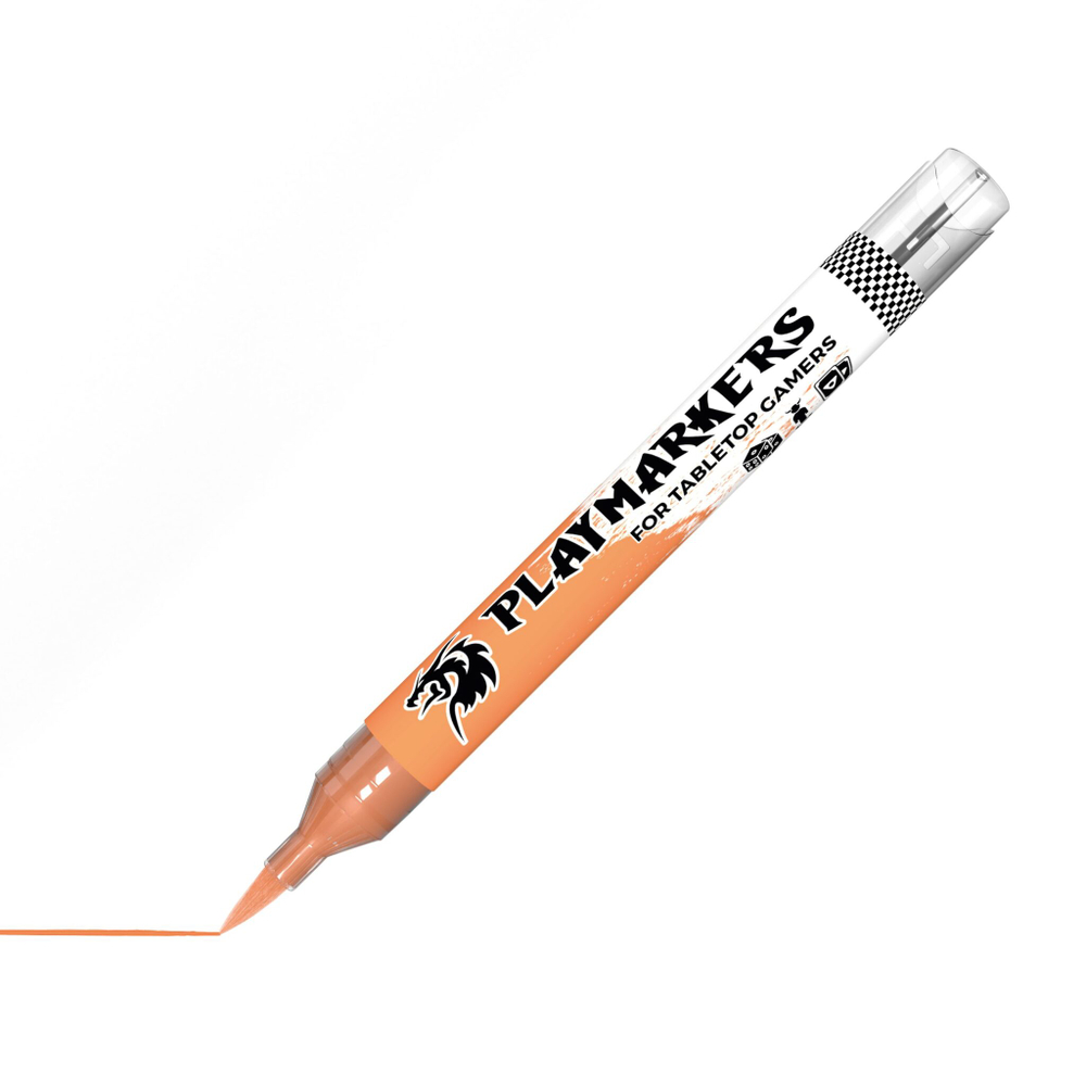 Акриловый маркер с кистью AK Playmarkers Light Orange