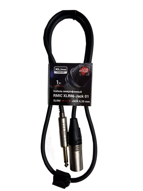 XLINE Cables RMIC XLRM-JACK 01 Кабель микрофонный