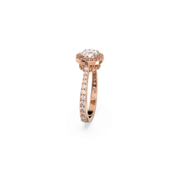 CONSTELLA:RING RND PV L WHITE/ROS 58