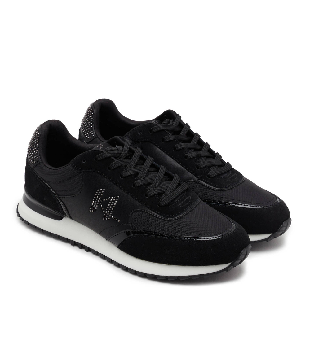 Кроссовки VELOCITOR II Mono Rivet Lo Lace Karl Lagerfeld - черный(KL52933)