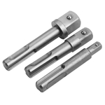 TOLSEN (TT77865) Набор переходников SDS+>1/4", 3/8", 1/2", 3 предмета