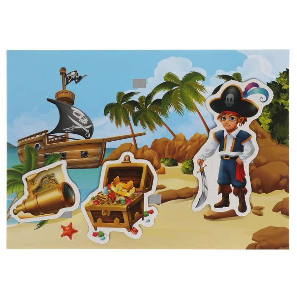 315911/Пираты. Игра с липучками в коробке. Умные игры/1