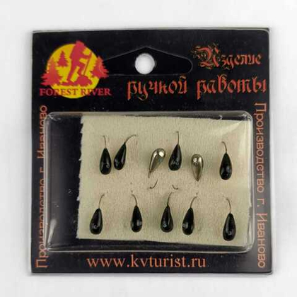 Мормышка коронка 1 Одинцова (3мм)