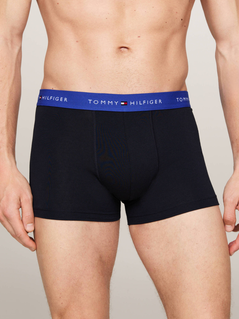 Трусики-боксеры 3шт. Tommy Hilfiger - черный(UM0UM02763)
