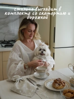 Салфетки на стол тканевые льняные декоративные 35х35 4 шт