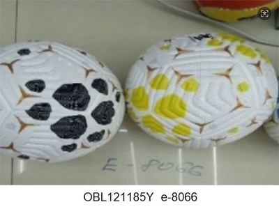 Мяч футбольный 5 размер 400гр. PVC, микс цветов, сет. е-8066