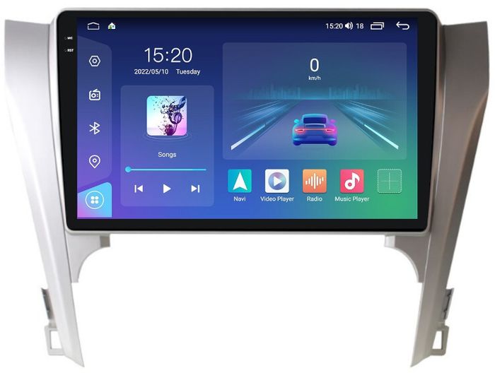 Магнитола для Toyota Camry 2011-2014 - Parafar PF131U2K на Android 13, Быстрая, QLED+2K, CarPlay, 4G SIM-слот