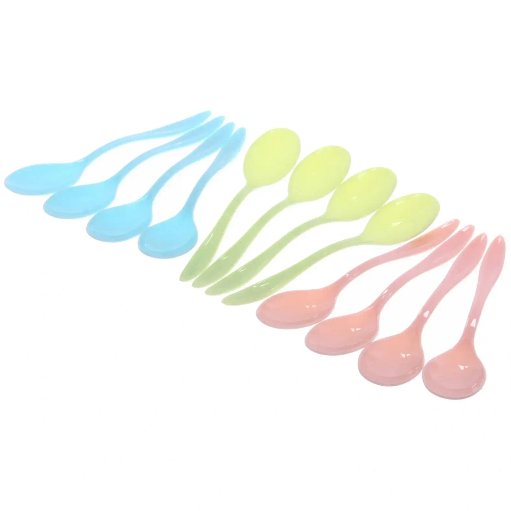 Ложка одноразовая «Macaron» в наборе 12шт