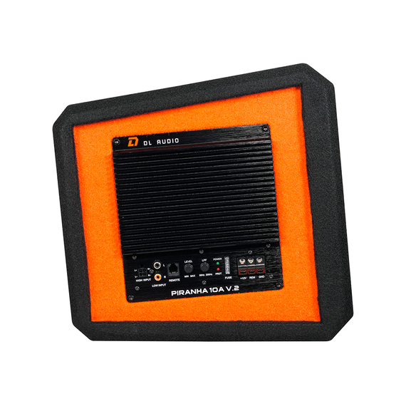 Сабвуфер DL Audio Piranha 10A Black V.2-V.3 активный