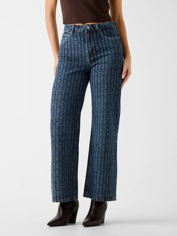Джинсы WIDE LEG  женские GUESS