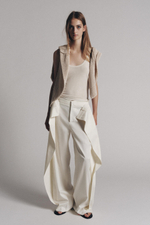 ШИРОКИЕ БРЮКИ СО СКЛАДКАМИ — ZW COLLECTION — ZARA