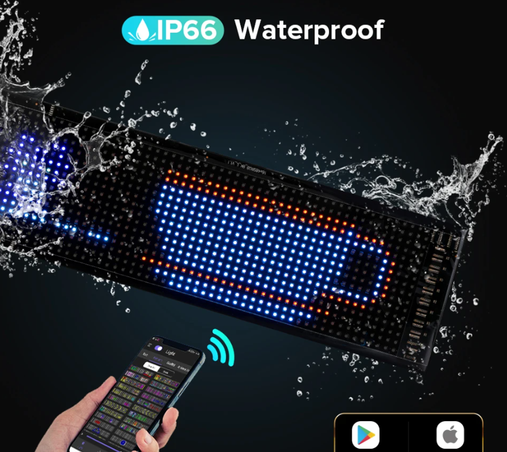 Гибкая светодиодная панель Bluetooth APP USB 5 В