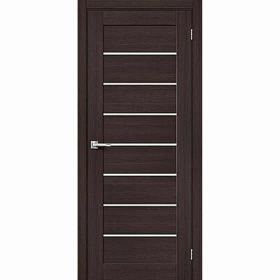 Купить Дверь экошпон Bravo-22 Wenge Melinga стекло белое