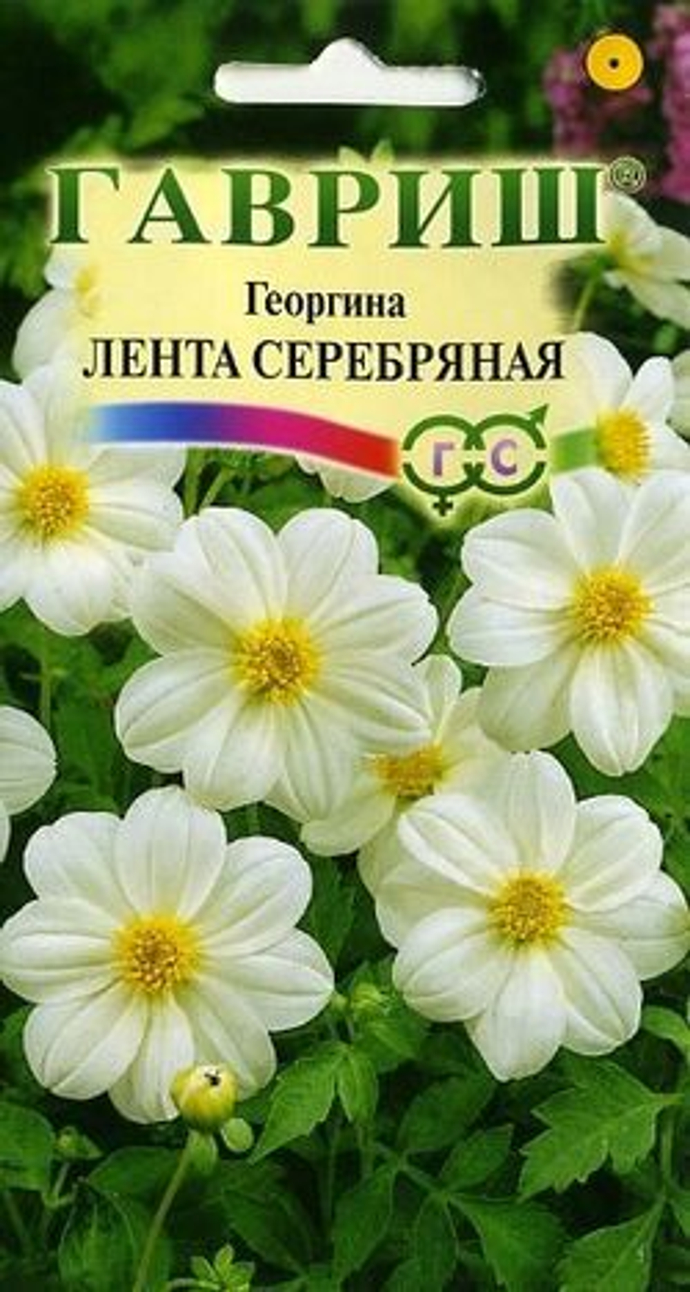 Георгина Лента серебряная 0,2-0,5гр Гавриш