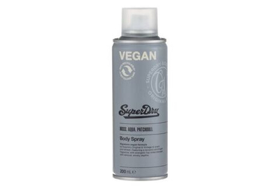 Део-спрей для тела мужской Superdry запах мха, воды и пачули, веганский, 200 мл (из Финляндии)
