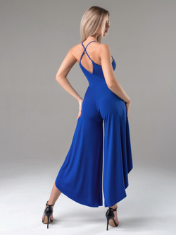 Lotus Unitard, Blue