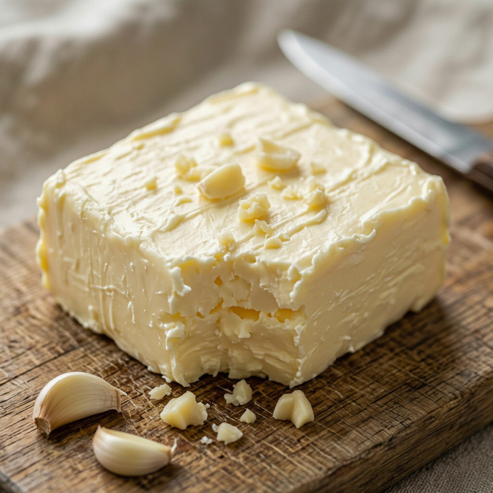 Масло Крестьянское с чесноком 72,5% 150гр.