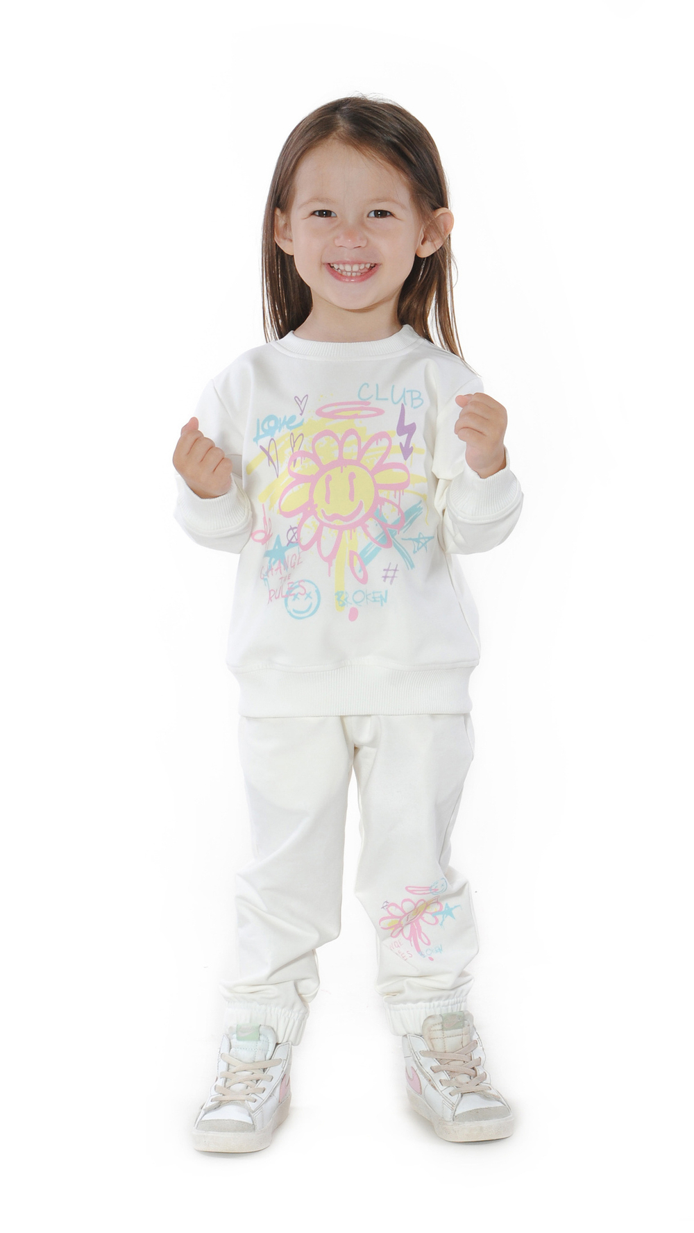 Комплект трикотажный для девочки 2-8 лет Fleur de Vie