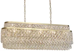 Подвесная люстра 8530 8530/120 C oval gold polished Newport